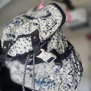 Lululemon Athletica Blue and White Backpack for Everyday Adventures